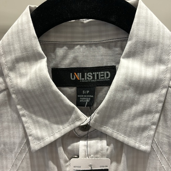 New - Unlisted - kenneth cole shirt sleeves - Picture 2 of 3